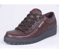Mephisto RAINBOW brown leather laceshoe for men