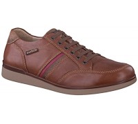 Mobils by Mephisto BARRY - men's lace-up shoe - chestnut brown leather    EXTRA WIDE