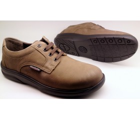 Mobils by Mephisto CASSEN taupe nubuck laceshoe for wide feet